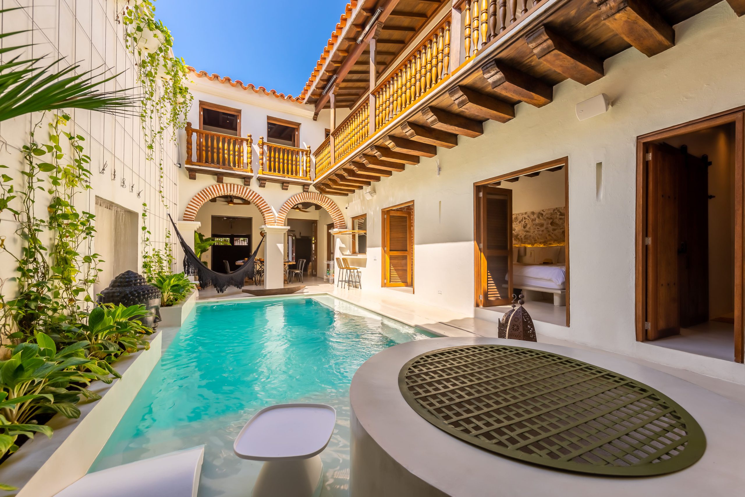 Casa Doña Esther - Patio with pool